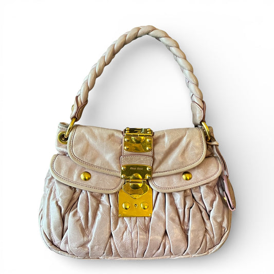 Miu Miu Matelasse Coffer