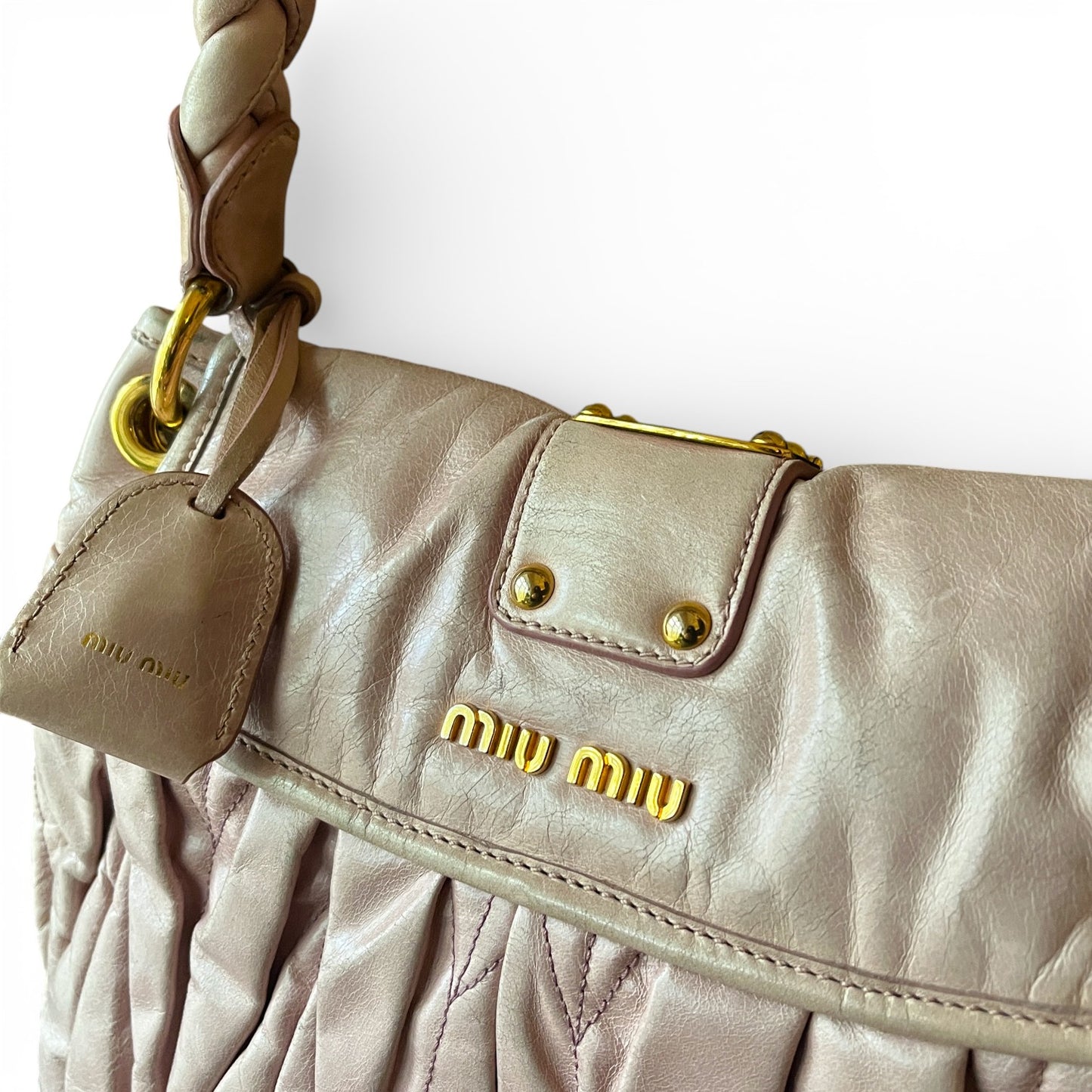 Miu Miu Matelasse Coffer
