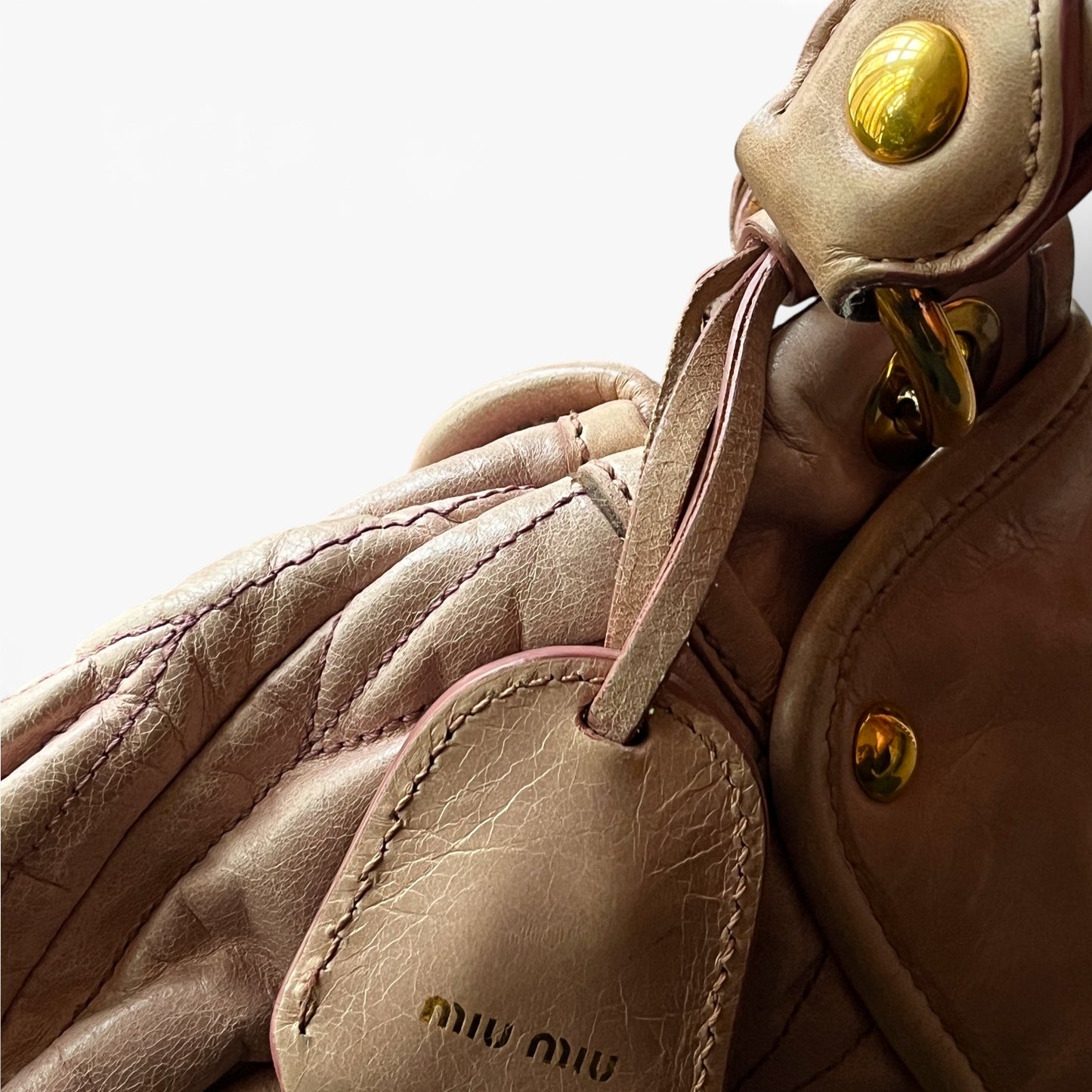 Miu Miu Matelasse Coffer