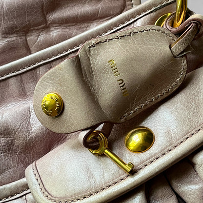 Miu Miu Matelasse Coffer
