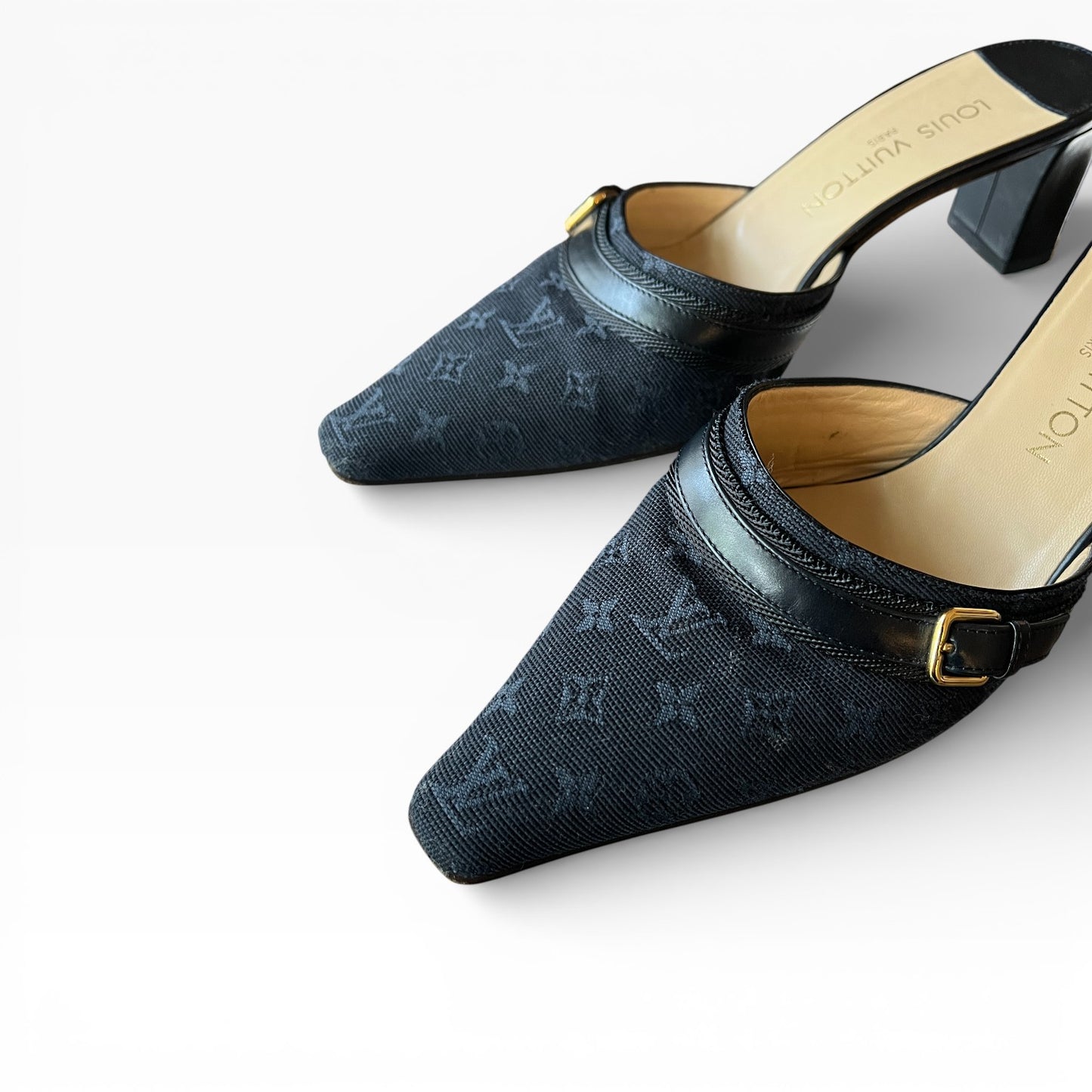 Louis Vuitton Heeled Mule