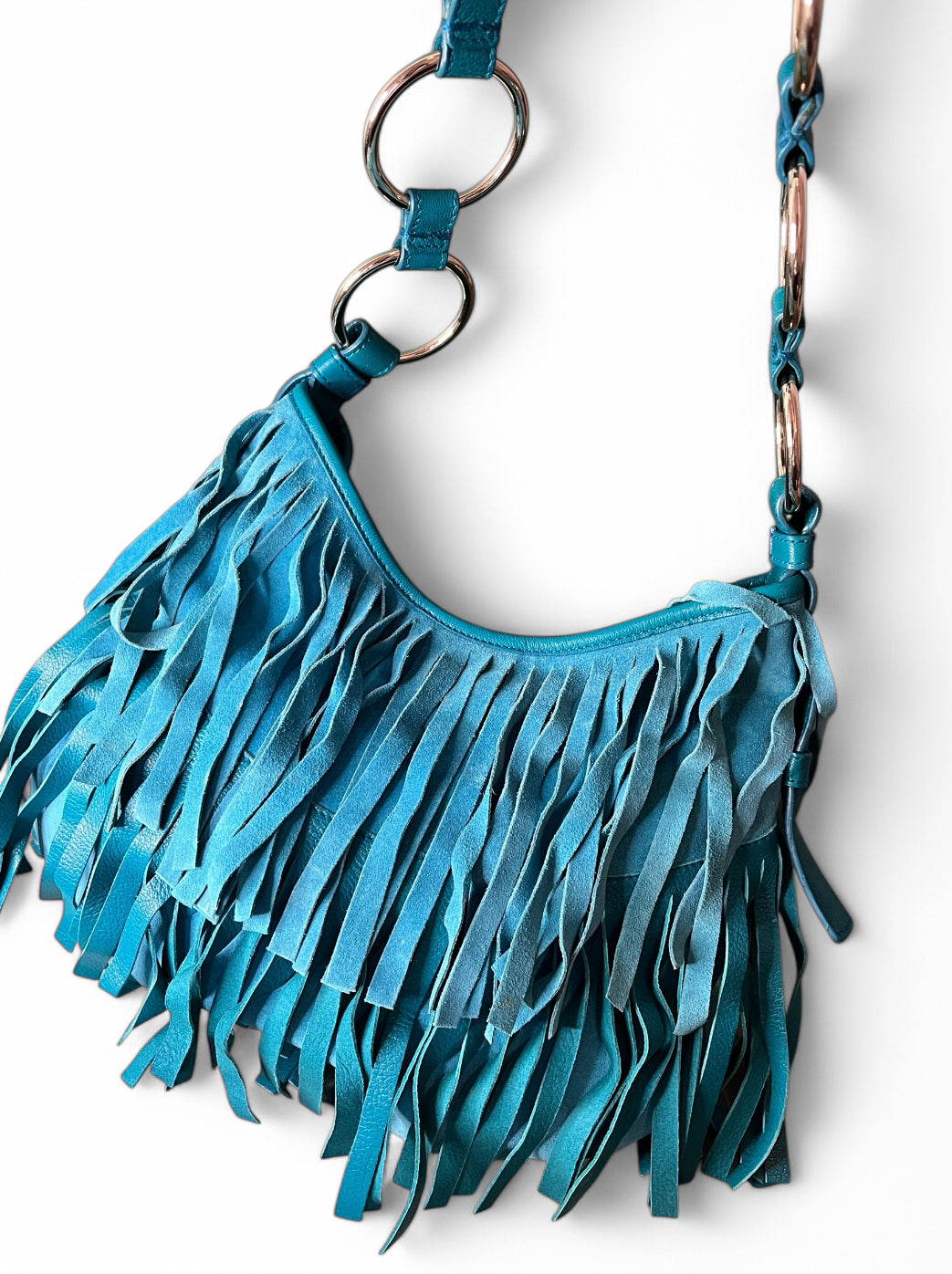 Yves Saint Laurent Boheme Fringe Shoulder Bag