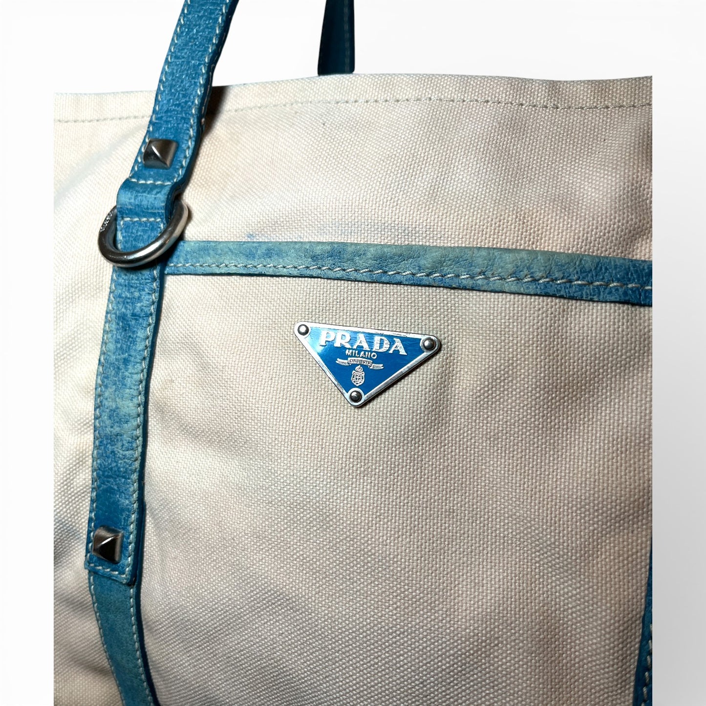 Prada Canvas Tote