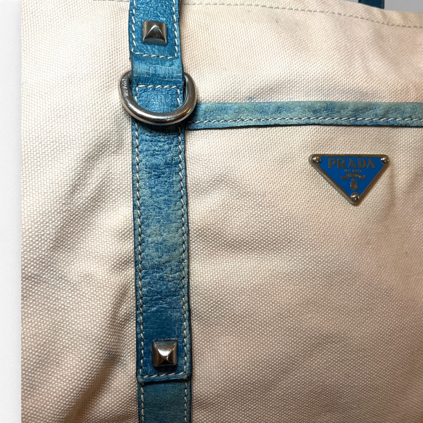 Prada Canvas Tote