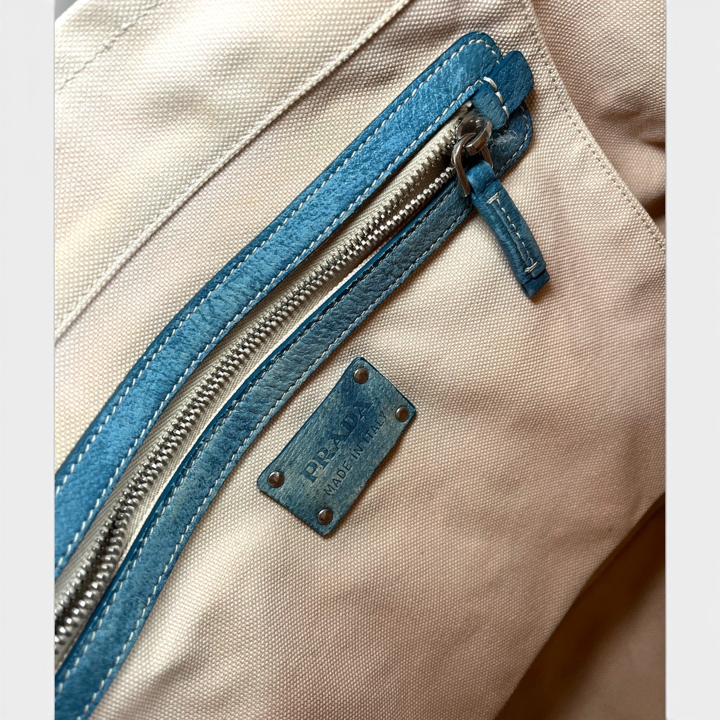 Prada Canvas Tote