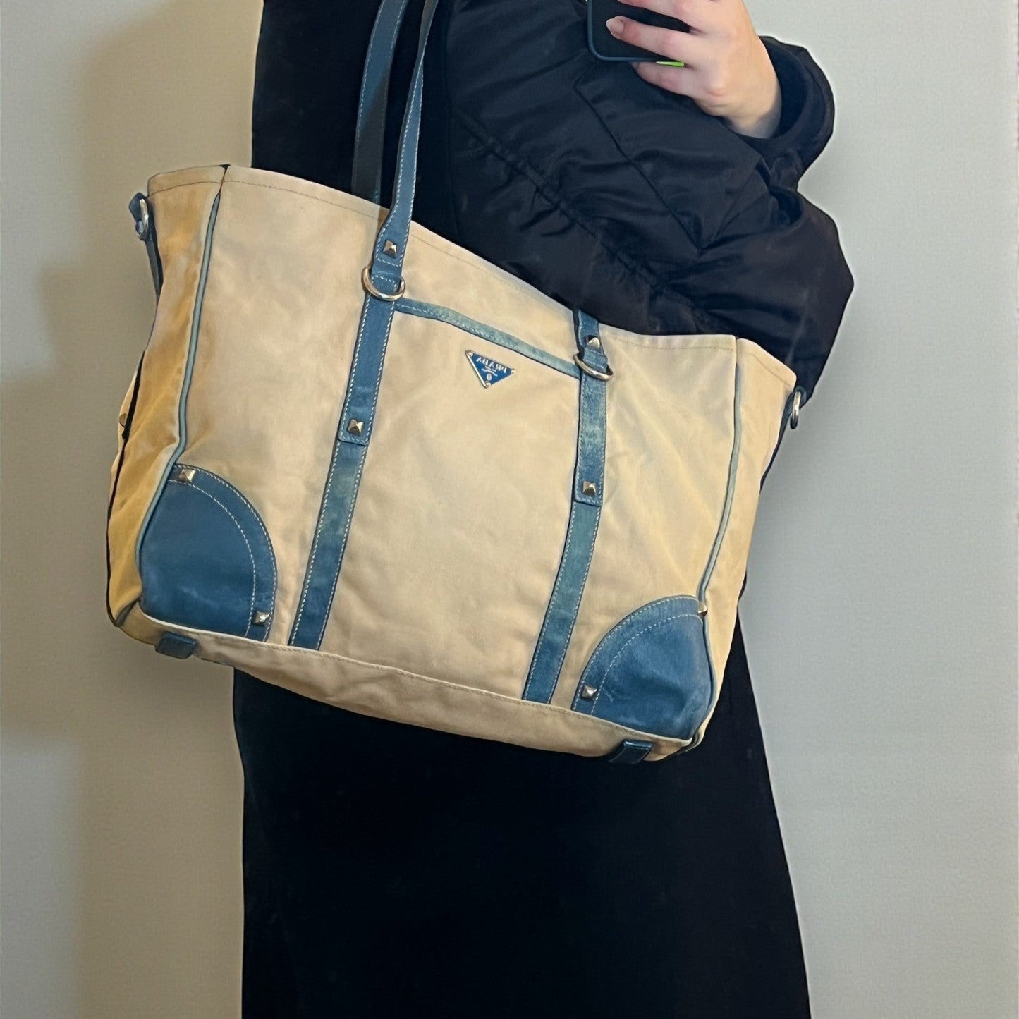 Prada Canvas Tote