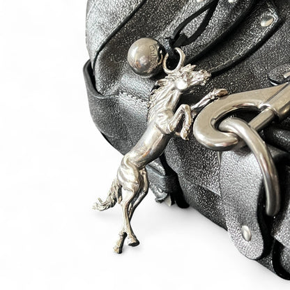 Chloé Kerala Metallic Black/Silver Bag