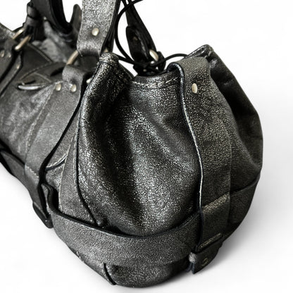 Chloé Kerala Metallic Black/Silver Bag