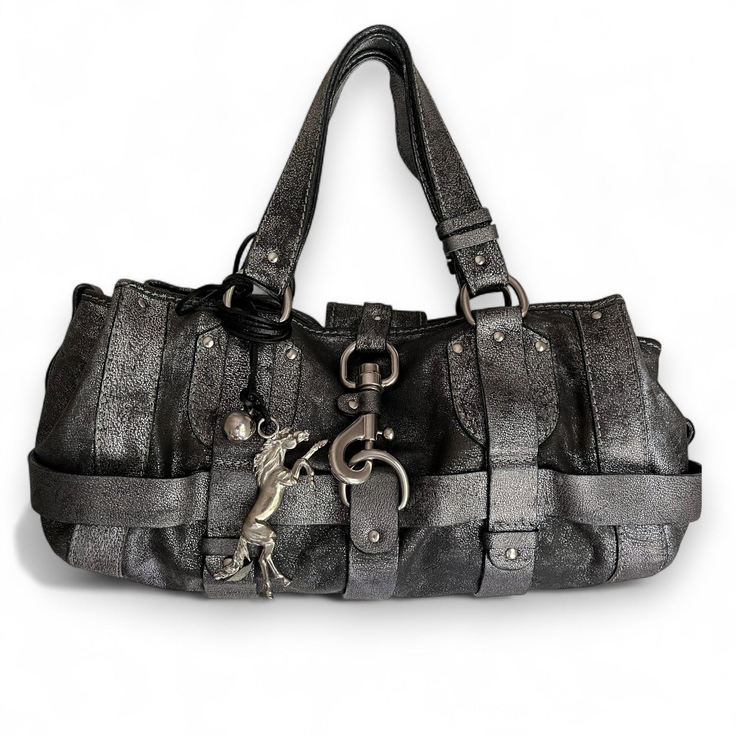 Chloé Kerala Metallic Black/Silver Bag