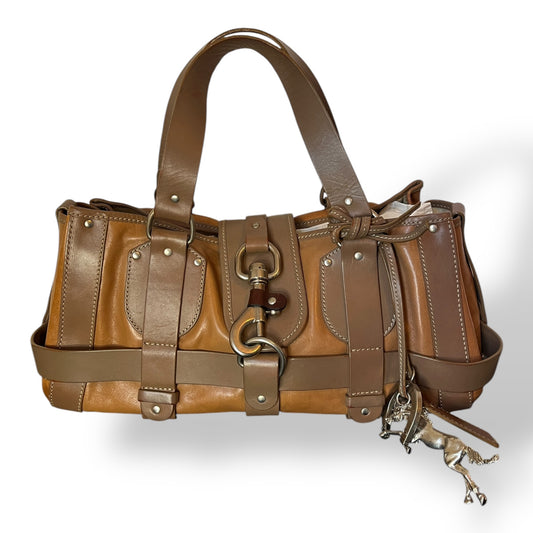 Chloé Kerala Tan Leather Bag