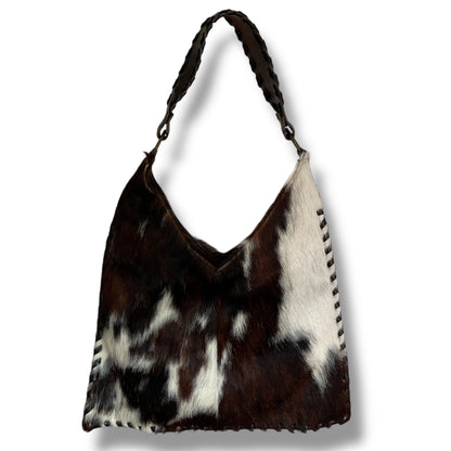 Vintage Cowhide Fur Hobo Bag