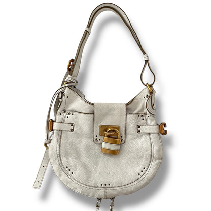 Chloé Paddington Shoulder Bag White