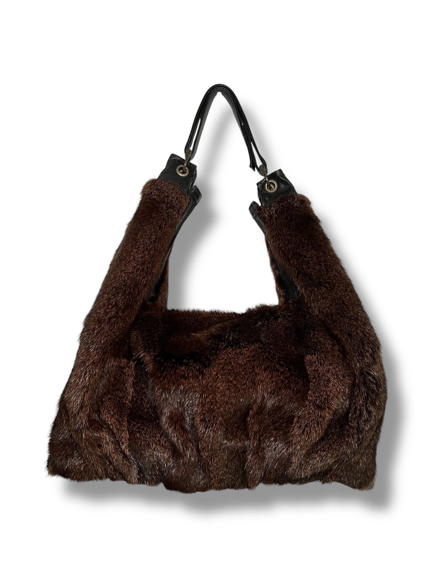 Vintage Fur Shoulder Bag