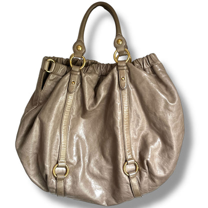 Miu Miu Vitello Lux Tote Bag