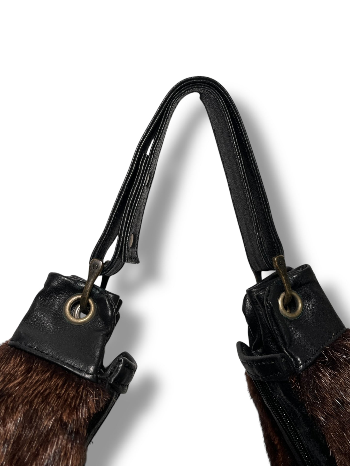 Vintage Fur Shoulder Bag