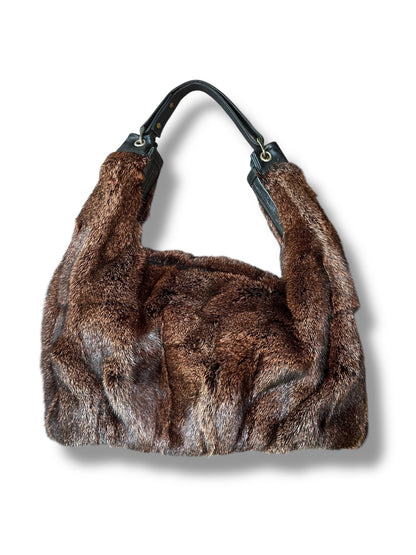 Vintage Fur Shoulder Bag