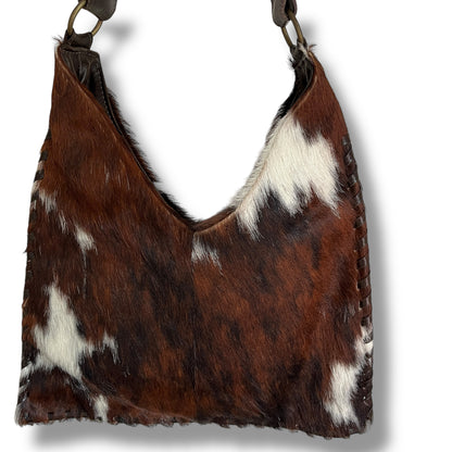 Vintage Cowhide Fur Hobo Bag