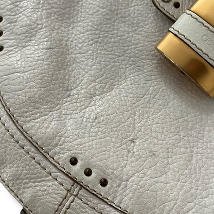 Chloé Paddington Shoulder Bag White