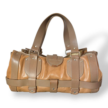 Chloé Kerala Tan Leather Bag
