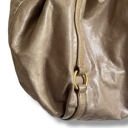 Miu Miu Vitello Lux Tote Bag