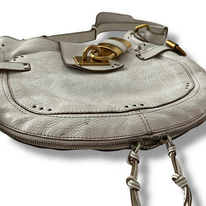 Chloé Paddington Shoulder Bag White