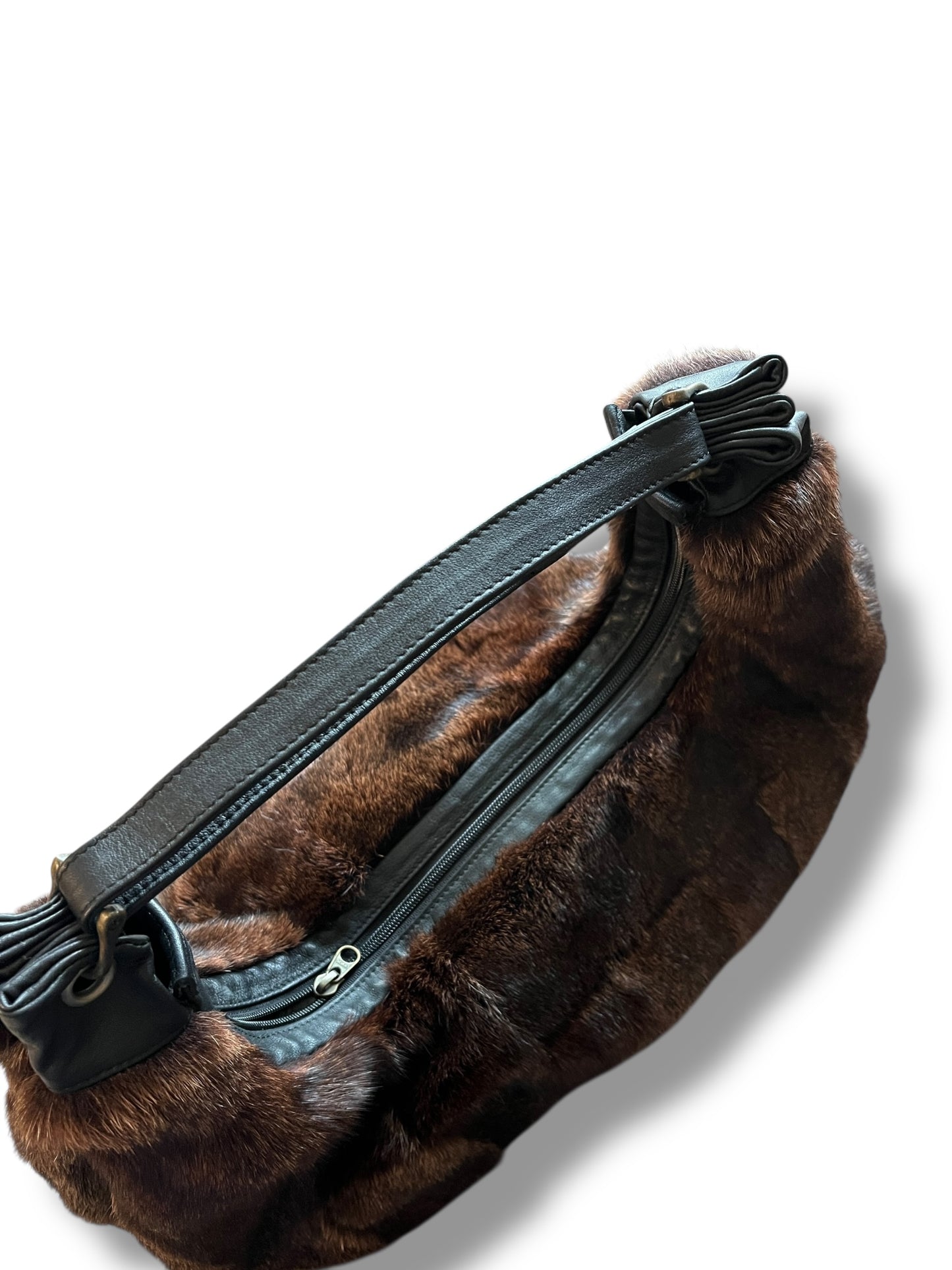 Vintage Fur Shoulder Bag