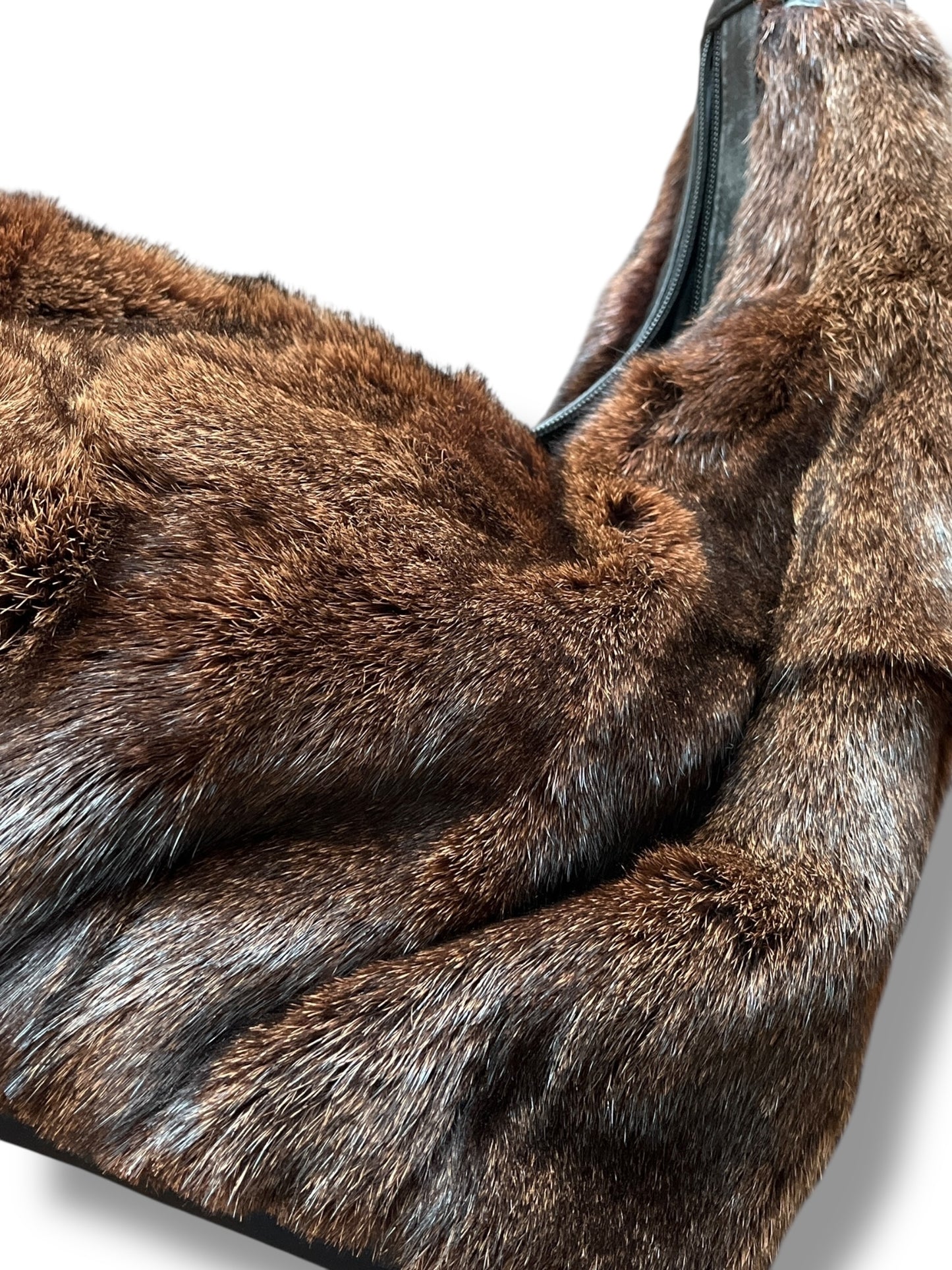 Vintage Fur Shoulder Bag