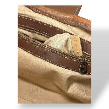 Chloé Kerala Tan Leather Bag