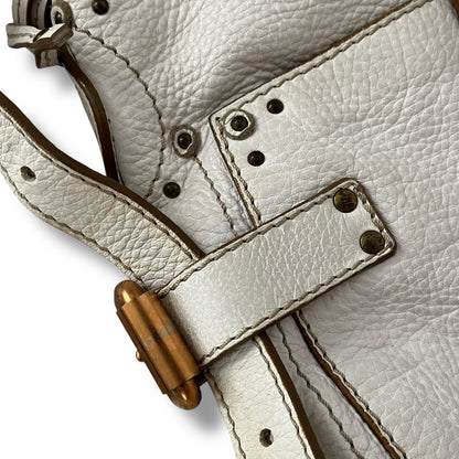 Chloé Paddington Shoulder Bag White