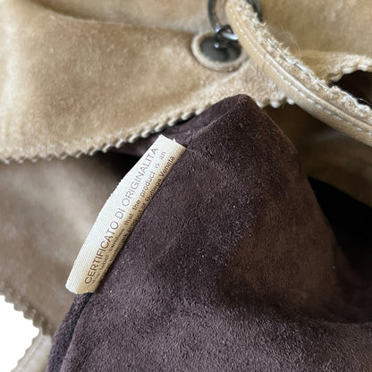 Bottega Veneta Fringe Suede Tote Bag