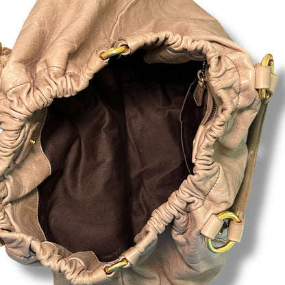 Miu Miu Vitello Lux Tote Bag