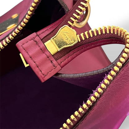 Sophie Hulme Leather Zip Bowler Bag