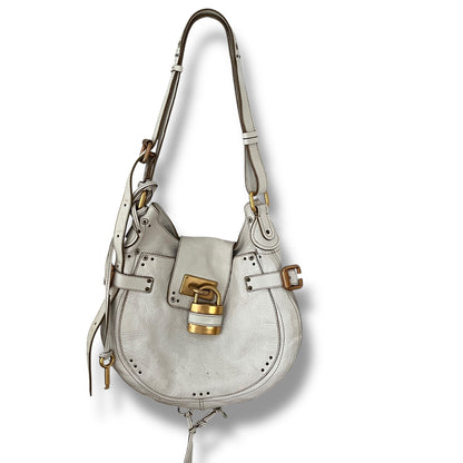 Chloé Paddington Shoulder Bag White