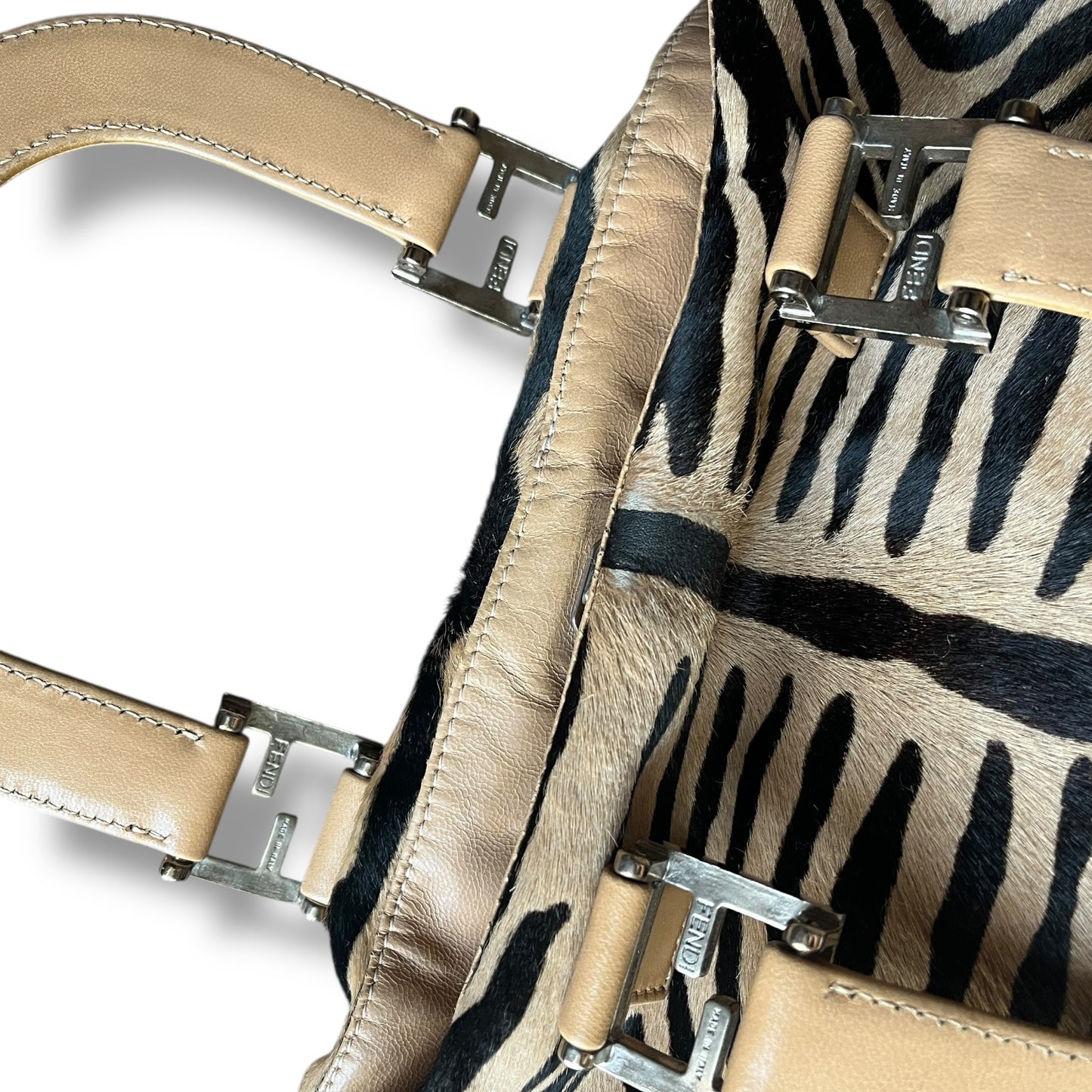 Fendi Cowhide Mini Tote