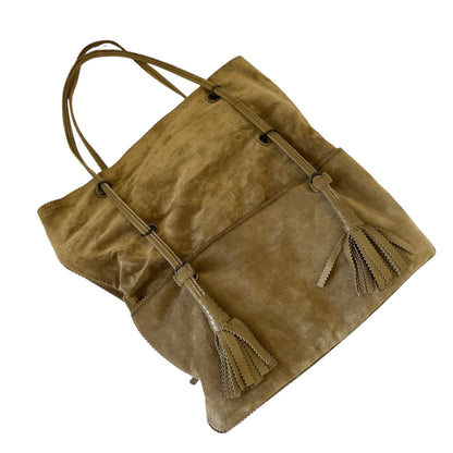 Bottega Veneta Fringe Suede Tote Bag