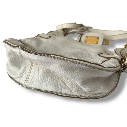 Chloé Paddington Shoulder Bag White