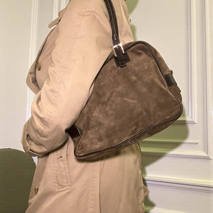 Fendi Mini Suede Bag