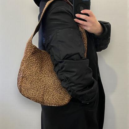 Bottega Veneta Leopard Cowhide Bag