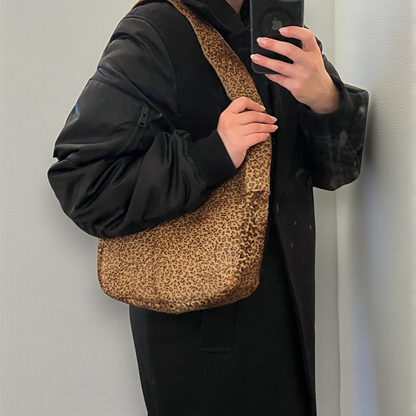 Bottega Veneta Leopard Cowhide Bag